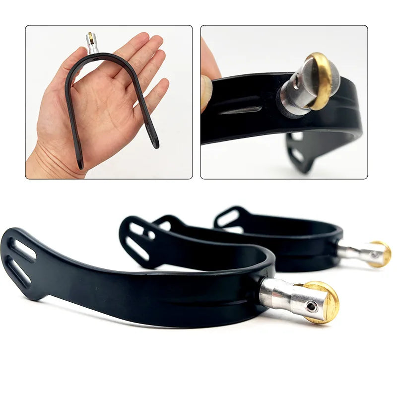 Aluminum Alloy Horse Spurs 4 Replaceable - ProPawPet.com