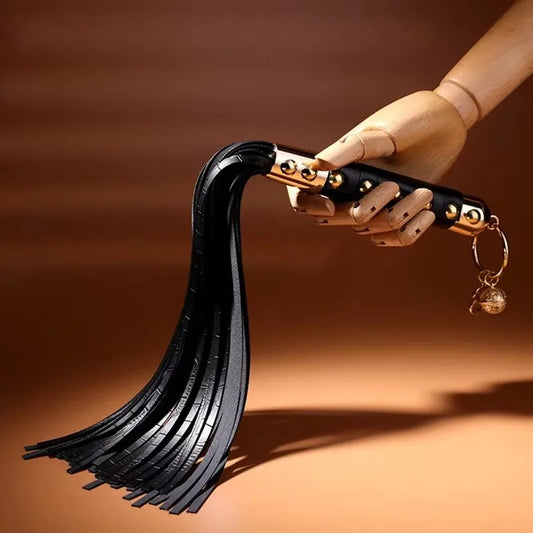 42CM PU Leather Horse Whip,Handmade Suede - ProPawPet.com