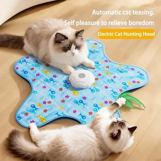 Cat Hunting Hood Toy Automatic Turntable Cat - ProPawPet.com