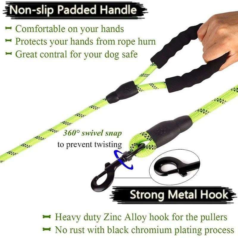 2M Pet Dog Leash with Soft Padded Handle - ProPawPet.com