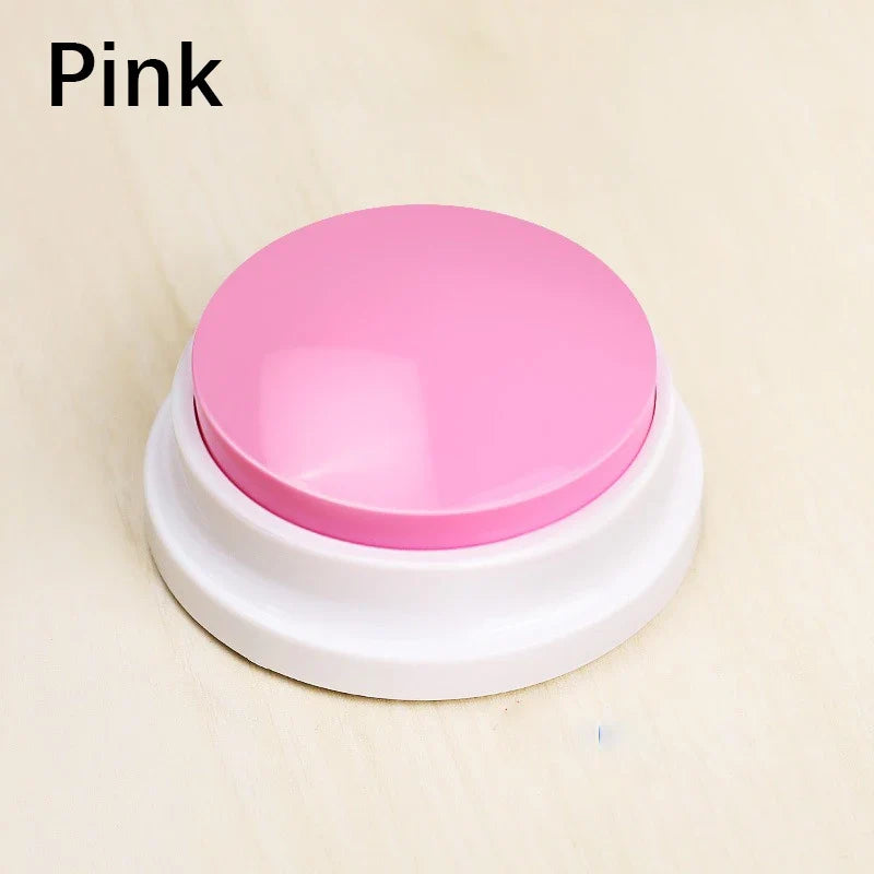 Pet Communication Button Recordable Talking Training Buzzer – Cat Toys & Play