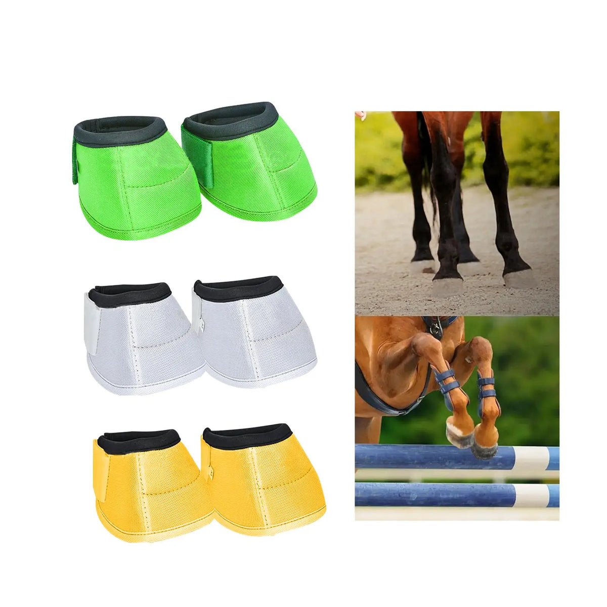 2Pcs Horse Bell Boots Horse Care Boot with - ProPawPet.com