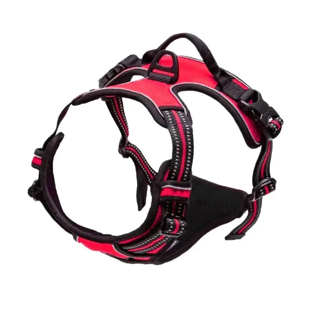 Reflective Adjustable Breathable Vest Chest - ProPawPet.com
