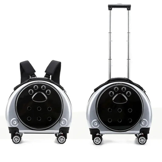 Pet Luggage, Transparent Space Capsule, - ProPawPet.com