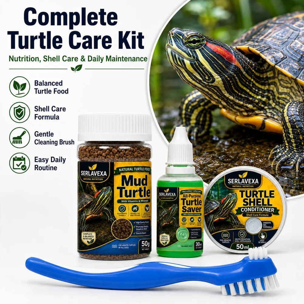 SIKEZHAN Turtle Care Set with Aquatic Turtle - ProPawPet.com