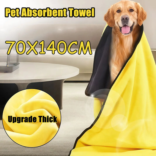 Quick-drying Pet Dog and Cat Towels Soft - ProPawPet.com