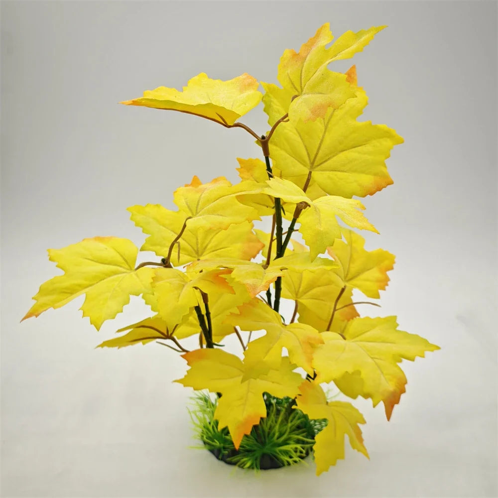 30cm Aquarium Artificial Decoration Yellow - ProPawPet.com