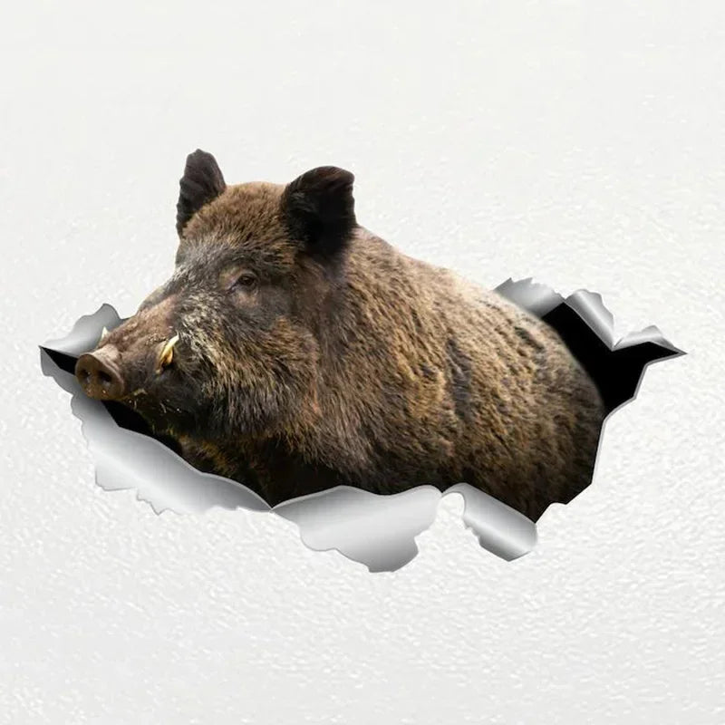 Car Stickers Wild Boar Forest Animal Boar - ProPawPet.com