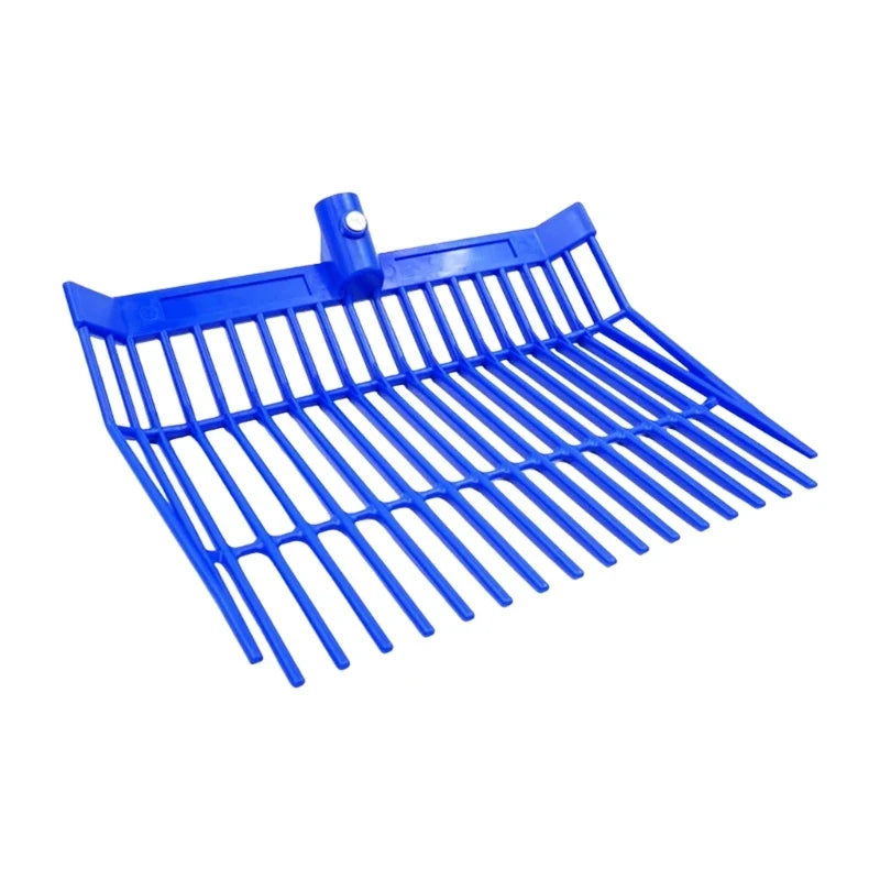 F92e Plastic Horse Manures Rake Pitchforks Cleaning Tool 18 – 5 Colors