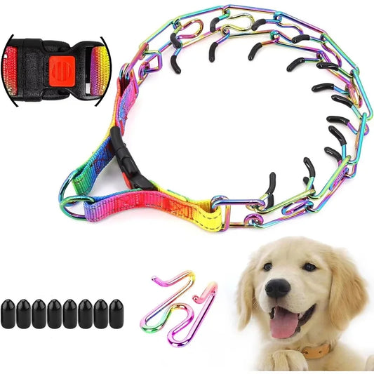 Metal Super Dog Prong Pinch Training Collar - ProPawPet.com