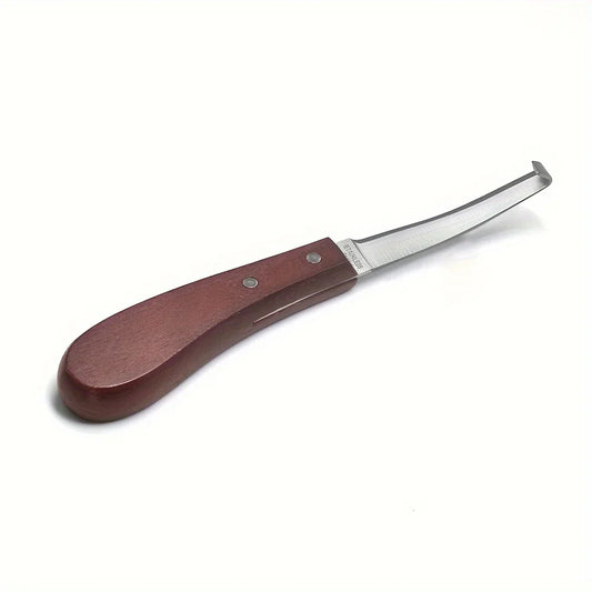 1 Pc Horse Hoof Knife Stainless Steel Double - ProPawPet.com