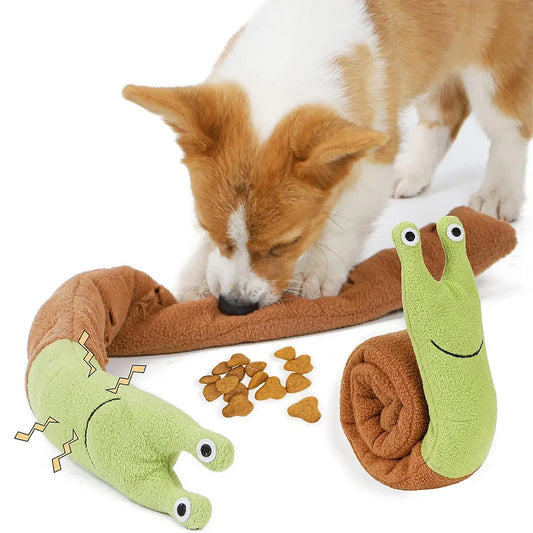 Dog Cat Snail Sniffing Puzzle Toy Slow - ProPawPet.com