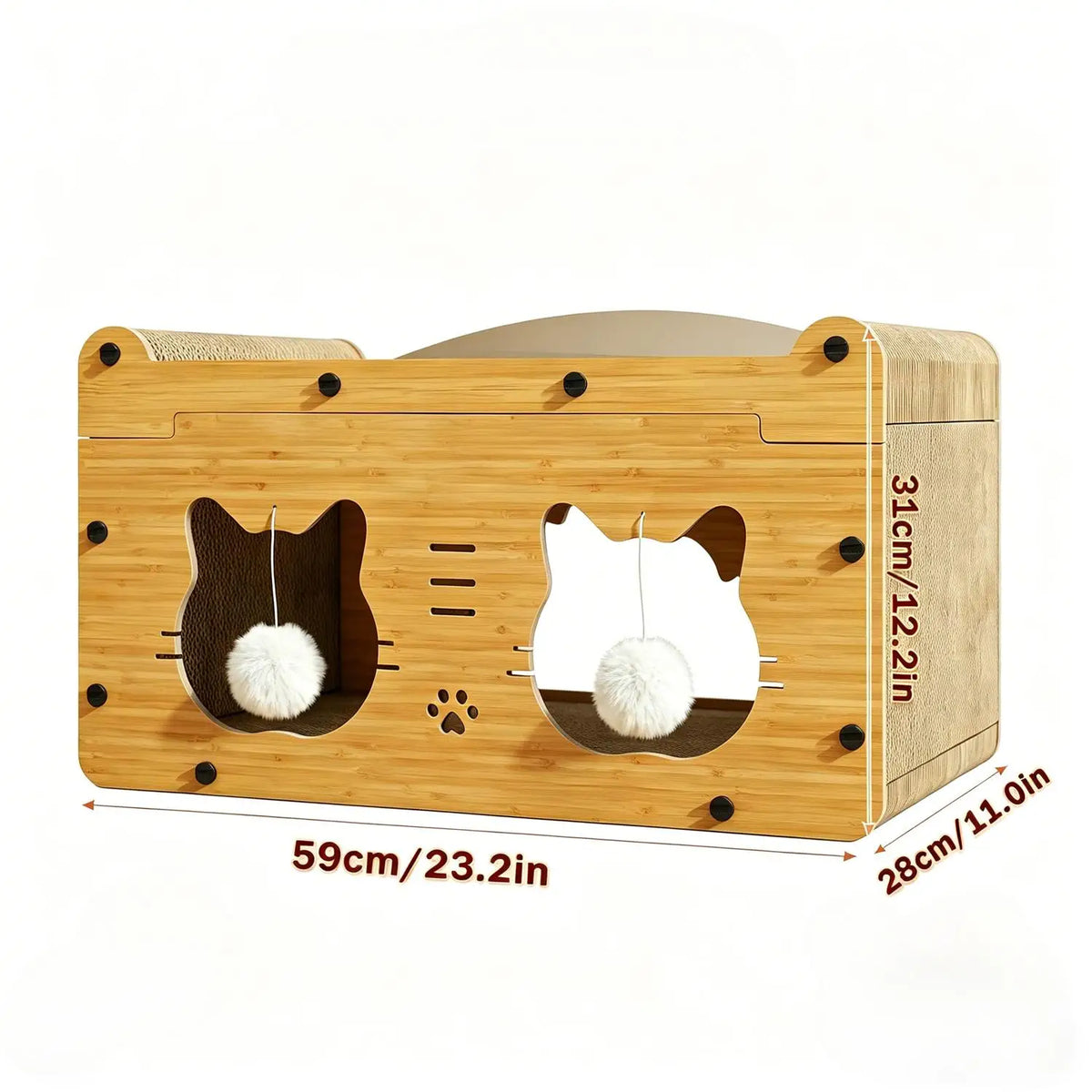 Extra Large Multi-Layer Cat Scratcher Bed - ProPawPet.com
