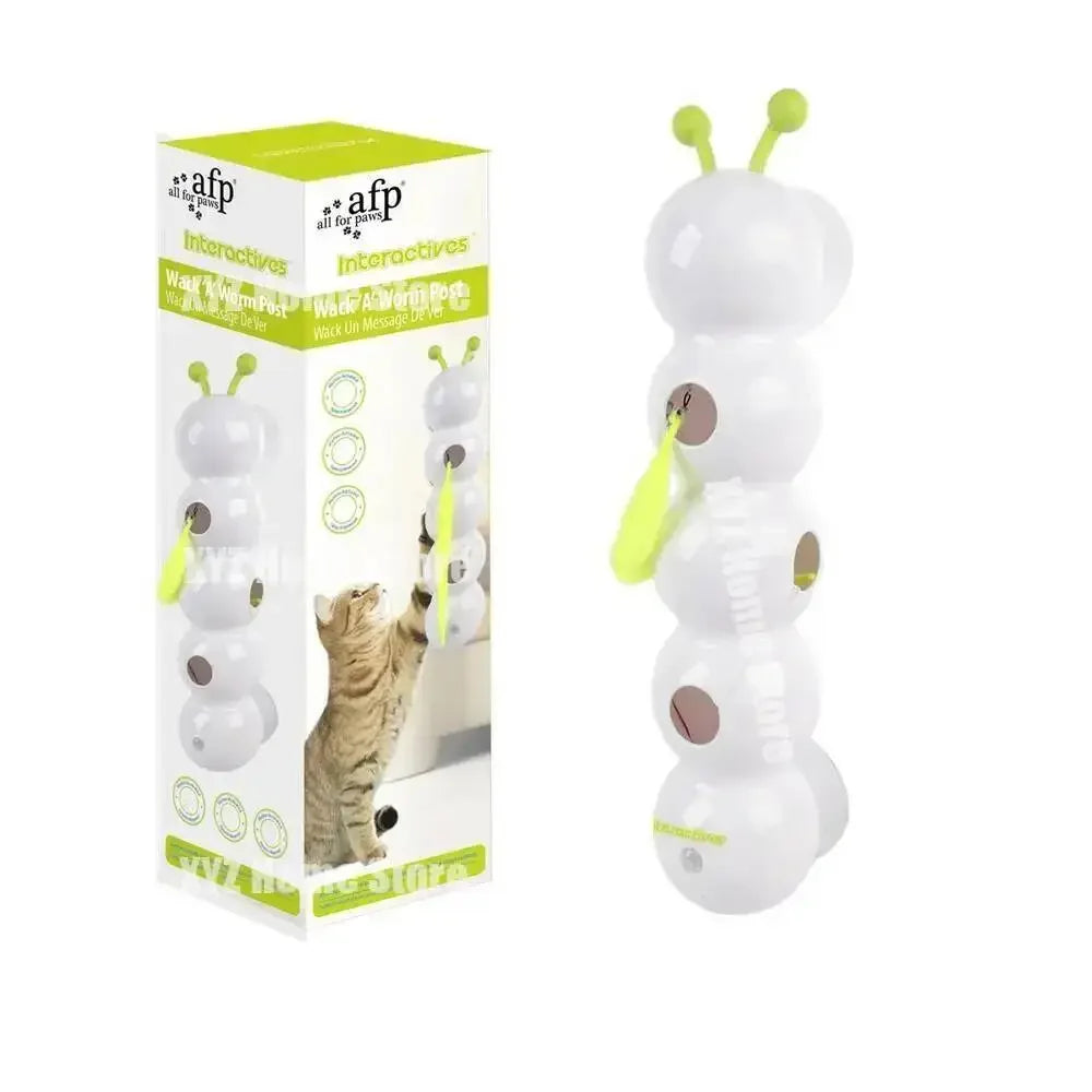 Cat Interactive Toy Intelligent Motion Activated Wack a Worm – Cat Supplies