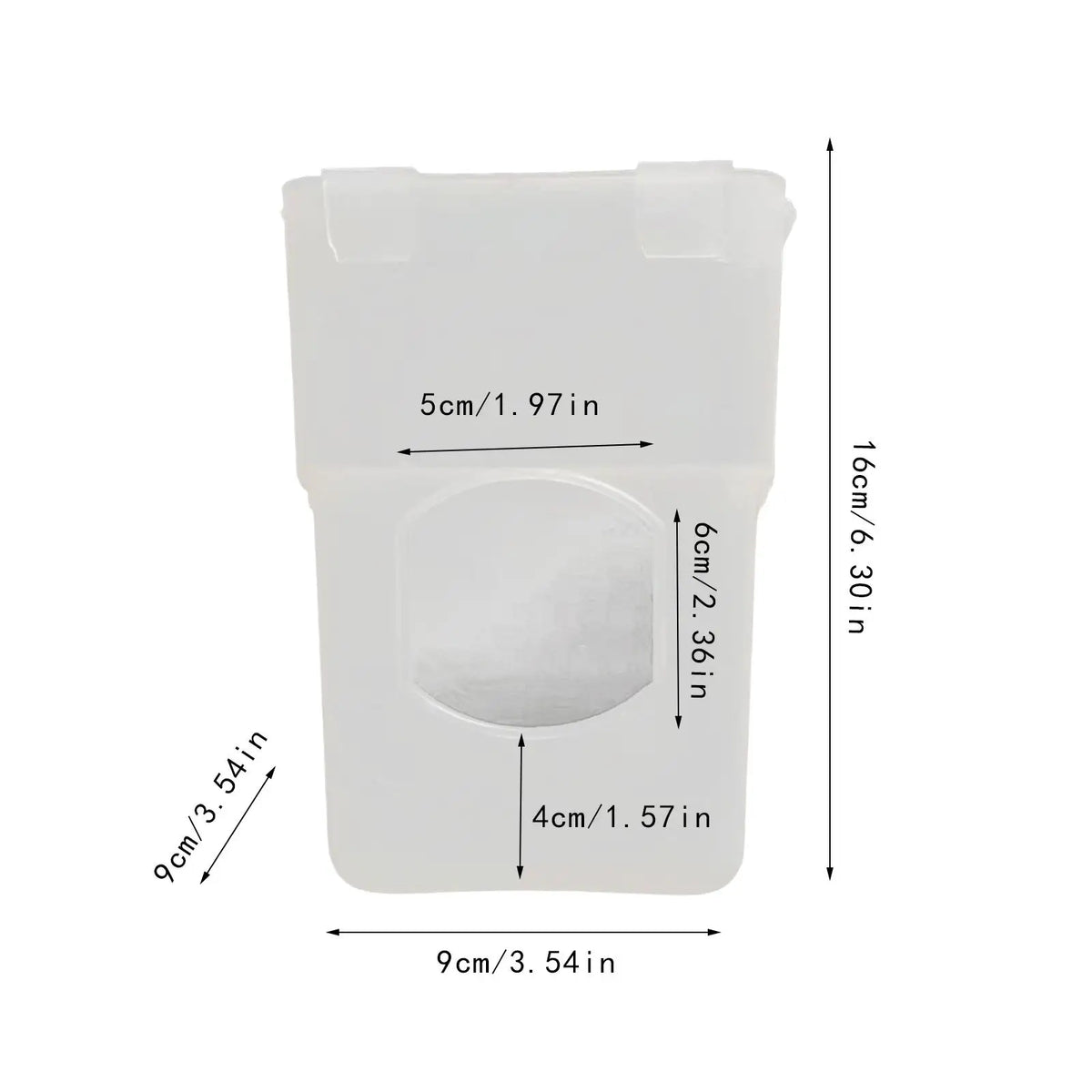 Automatic Bird Feeder Slot for Enclosure – 3 Colors