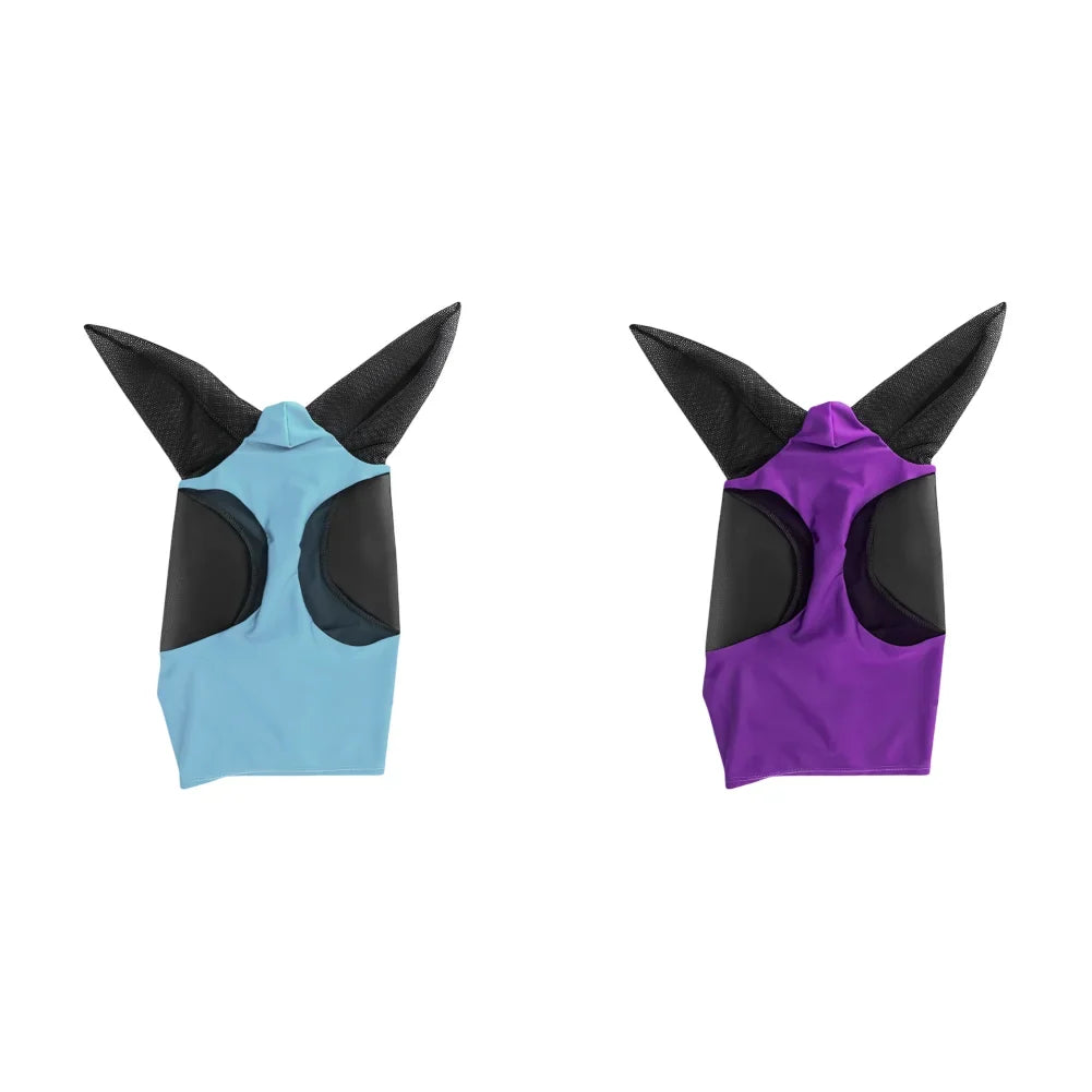 Mesh Fly Mask Hood Breathable Anti Mosquito Ear Protection – 13 Colors