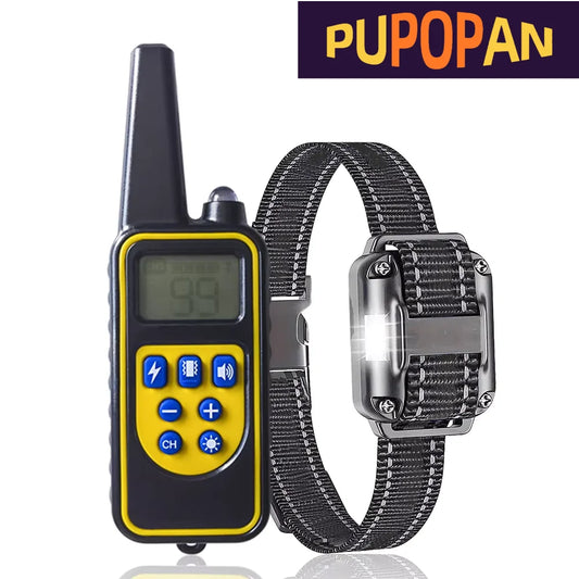 Pupopan Dog Training Collar with Remote IP67 - ProPawPet.com