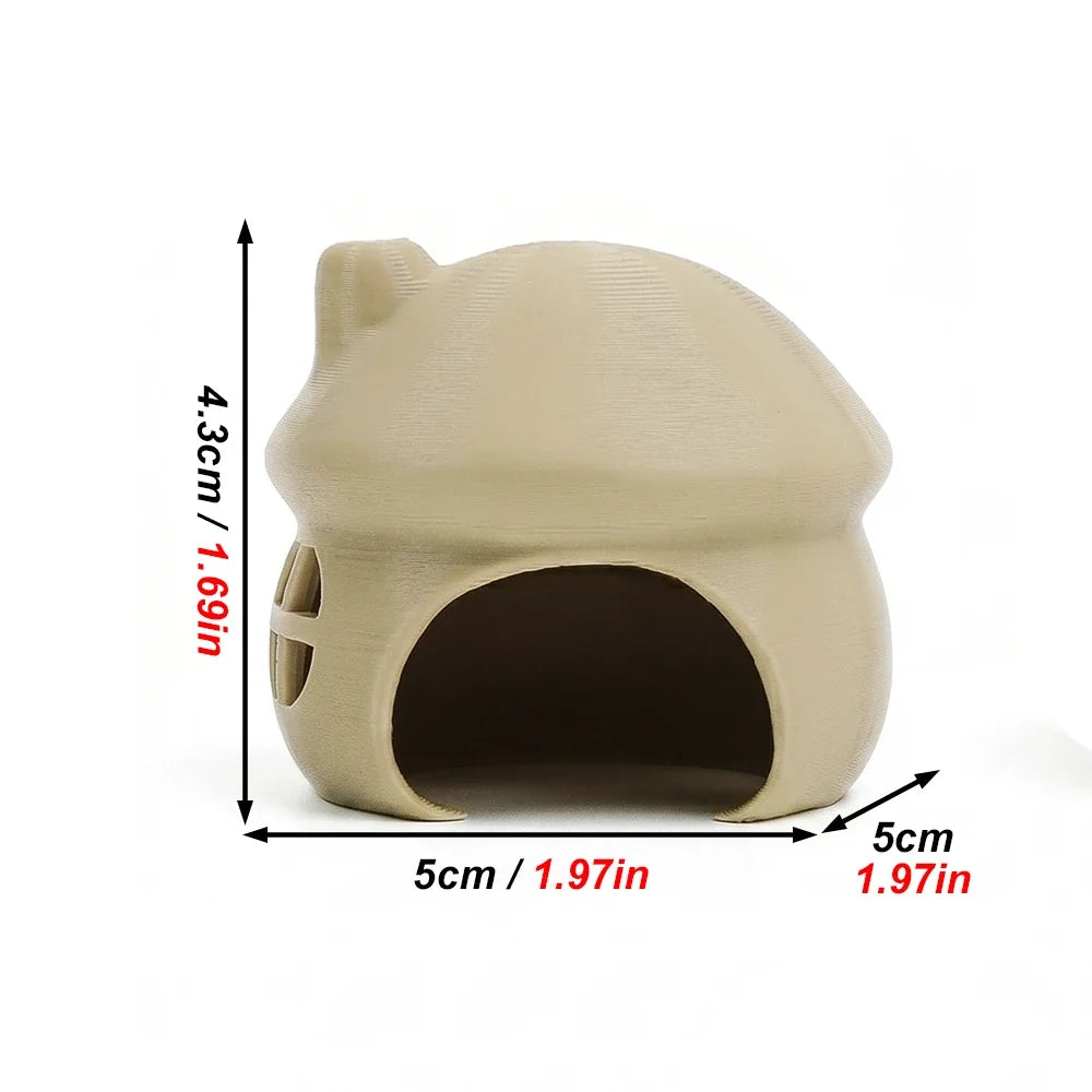 Betta Fish Hideout Cave Aquarium Small Shrimp Breeding Shelter – 3 Colors