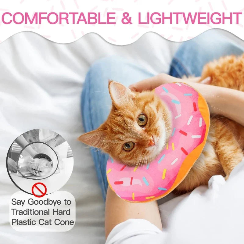 Cat Collar Soft Cute Donut Adjustable After - ProPawPet.com