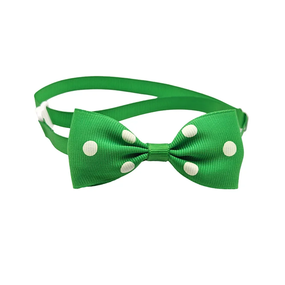 Ribbon Bow Ties for Dogs Adjustable Neck – 13 Colors