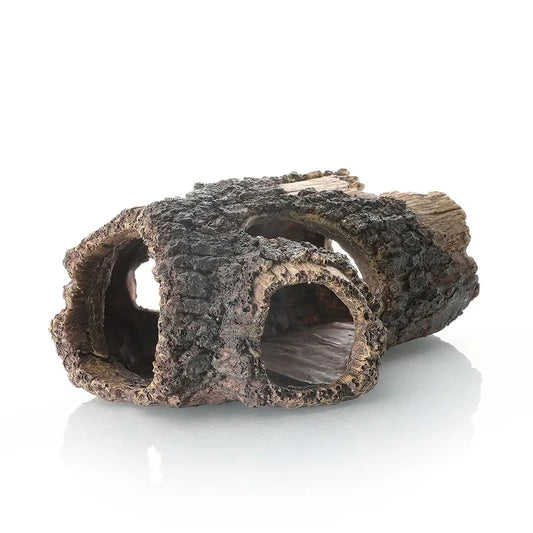 1Pc Resin Wooden Barrel Tree Trunk Aquarium - ProPawPet.com