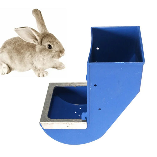Blue Rabbit Feed Box Hopper Rabbit Cage - ProPawPet.com