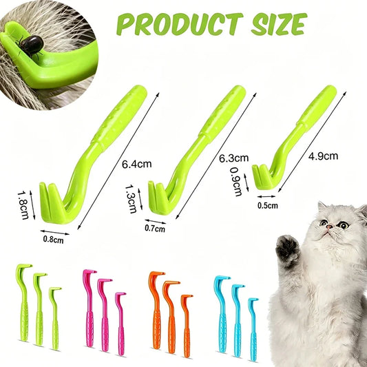3/6PCS Removal Tweezer Ticks Clamp Flea - ProPawPet.com