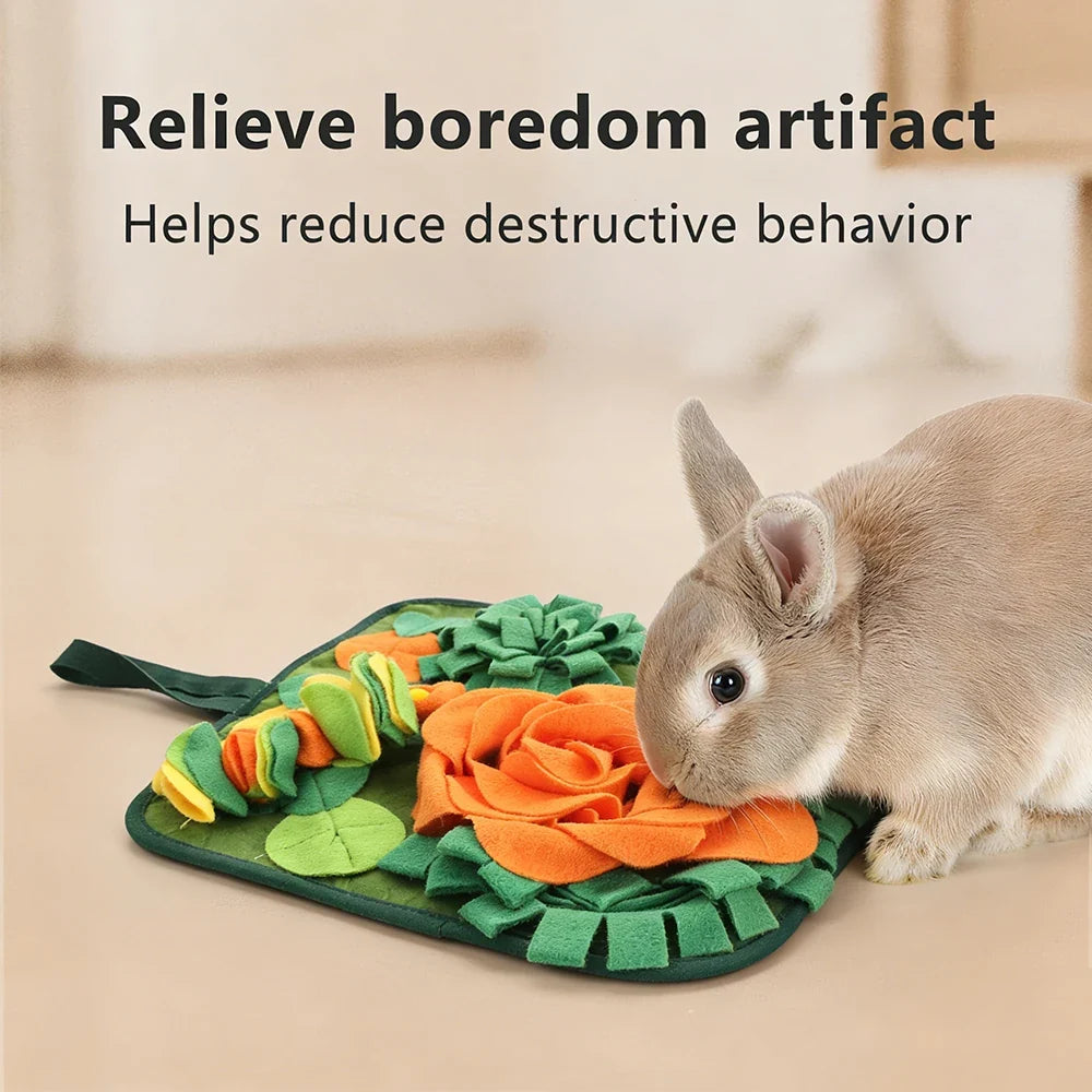 Rabbit Pet Snuffle Mat for Small Animals - ProPawPet.com