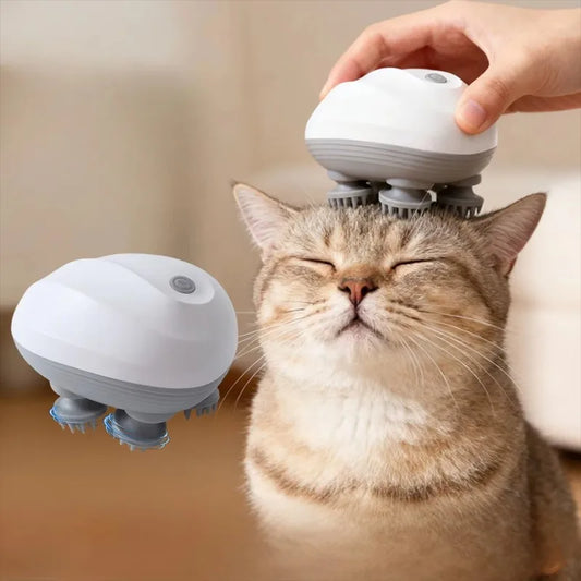 Electric Cat Head Massager Smart Pet - ProPawPet.com
