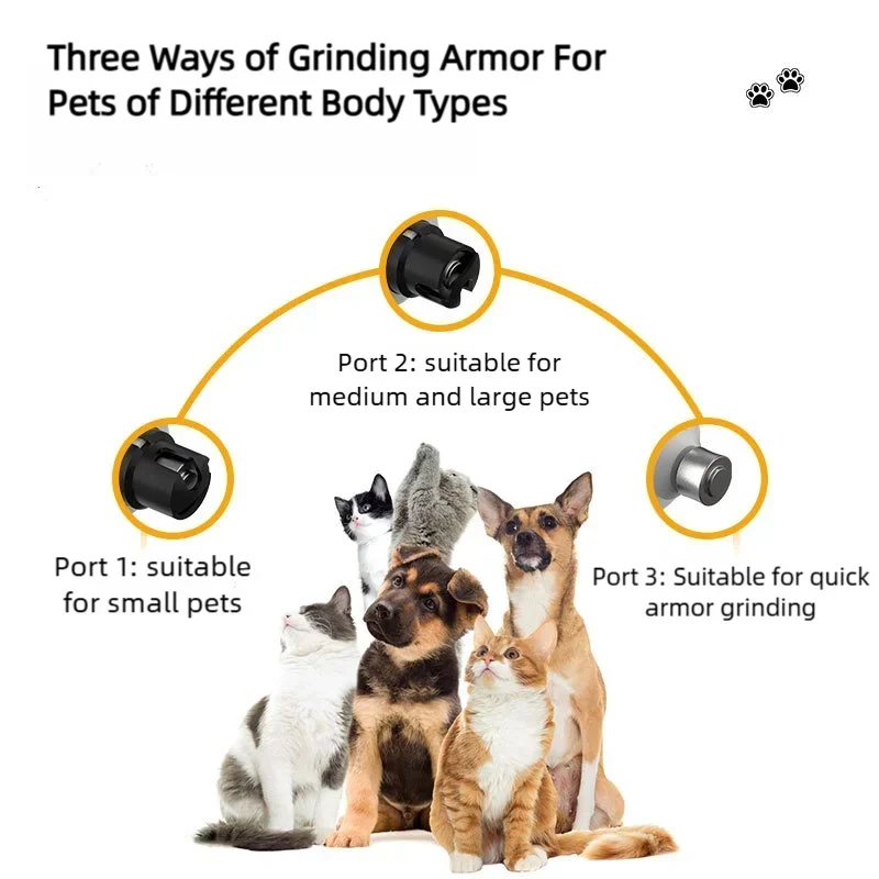 Pet Nail Grinder with LED Light - USB - ProPawPet.com