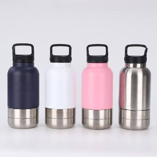 OKKPETS 32Oz 3 in 1 Stainless Steel Dog - ProPawPet.com