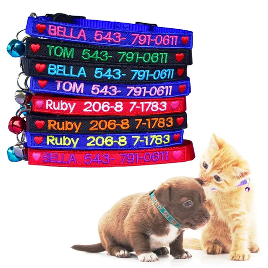 Personalized Cat Collar Kitten Puppy - ProPawPet.com