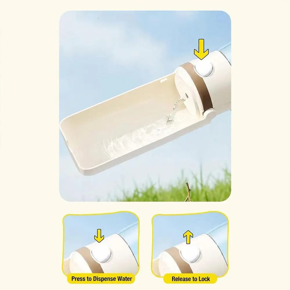 New 2IN1 Foldable Pet Bowl PP 360ml/560ml - ProPawPet.com
