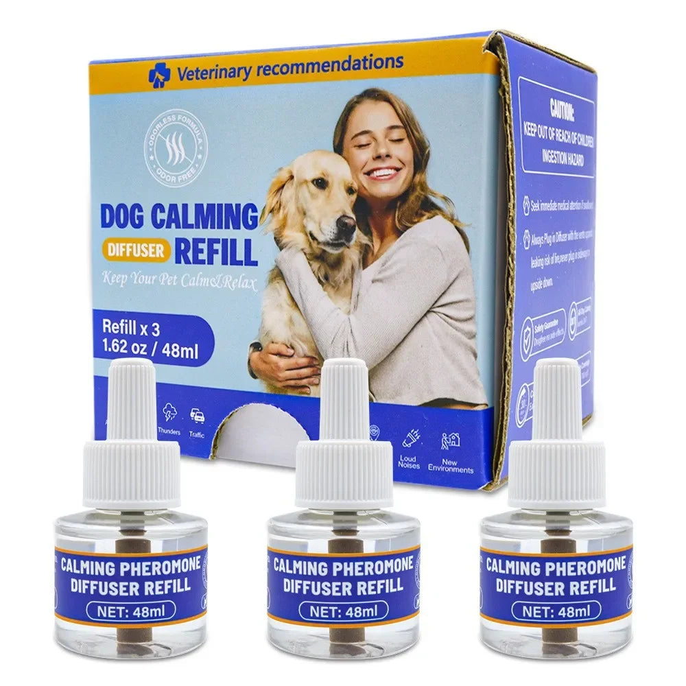 Cat and Dog Pheromone Diffusion 4-in-1 Pet Set – 2 Colors