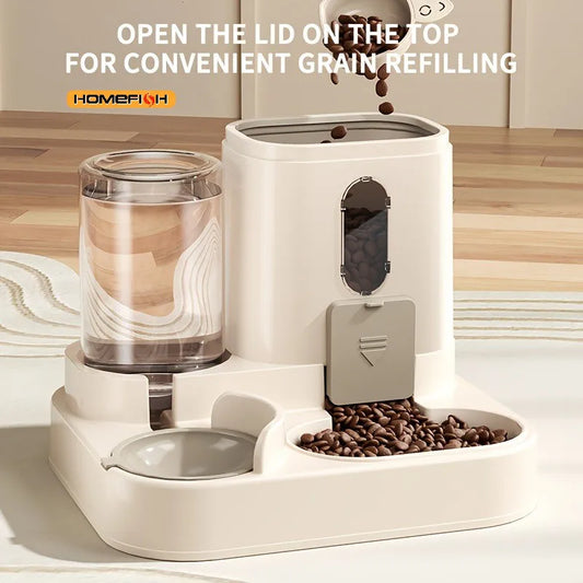 2in 1 Cat Food Dispenser Water and Food - ProPawPet.com