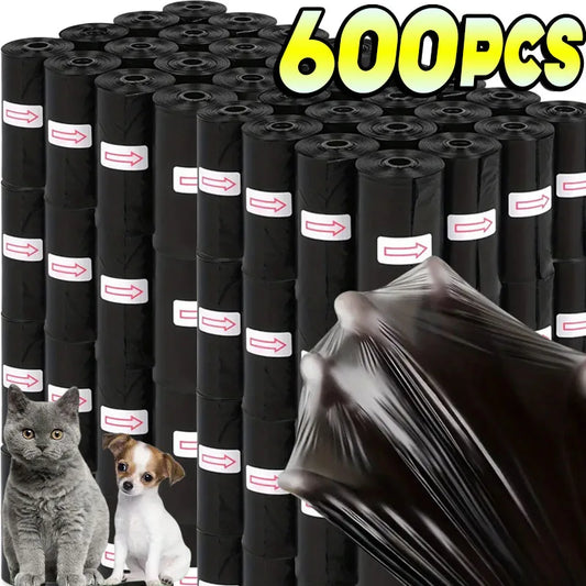 15/600pcs Dog Poop Bags Disposable Pet Waste - ProPawPet.com