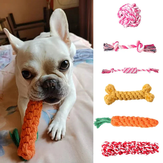 Puppy Dog Chew Toys Ropes Bite-resistant - ProPawPet.com