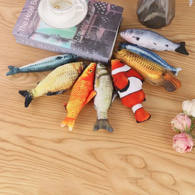 Simulation Fish Cat Toys Soft Plush Catnip - ProPawPet.com