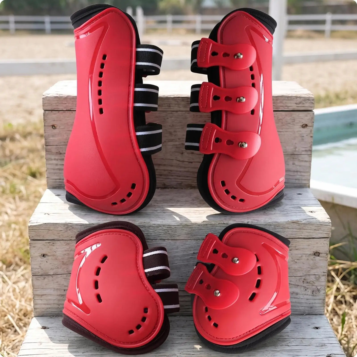 4 Pieces Tendon Boots Guarding Horse Boots - ProPawPet.com