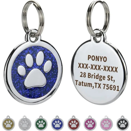 Pet ID Tags Free Engraving Pet Anti-lost - ProPawPet.com