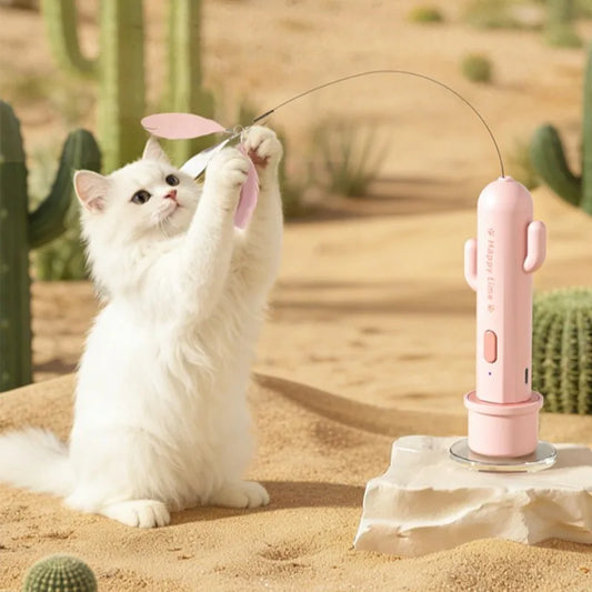 Interactive Cat Toys Feather Teaser Suction - ProPawPet.com