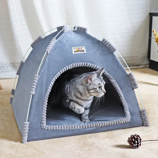 Foldable Cat House Pet Tent Four Seasons - ProPawPet.com