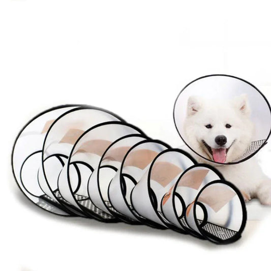 Pet Elizabeth Collar Soft Puppy Cat Anti Bite Recovery Cone