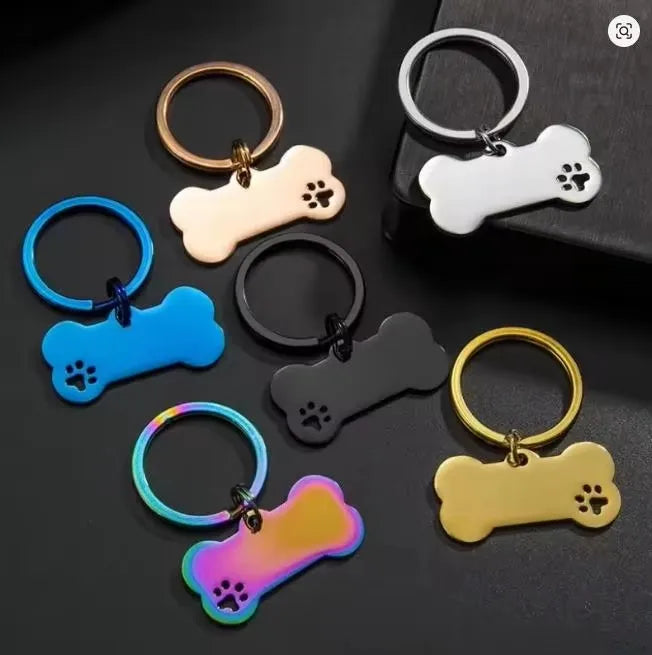 50Pcs Stainless Steel Personalized Engraving - ProPawPet.com