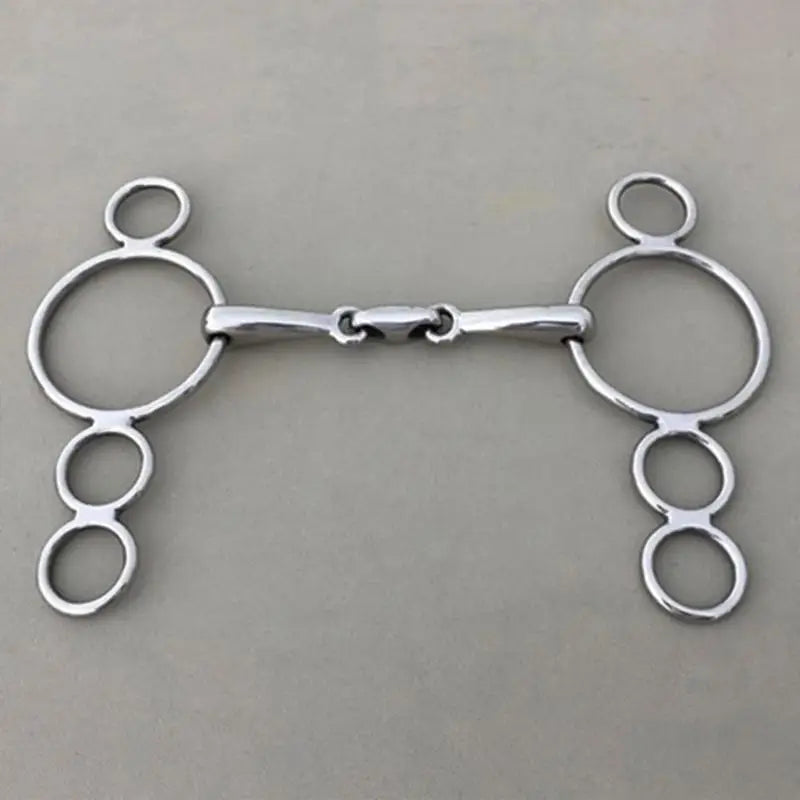 3 Rings Metal Gag Bit Horse Mouthpiece - ProPawPet.com