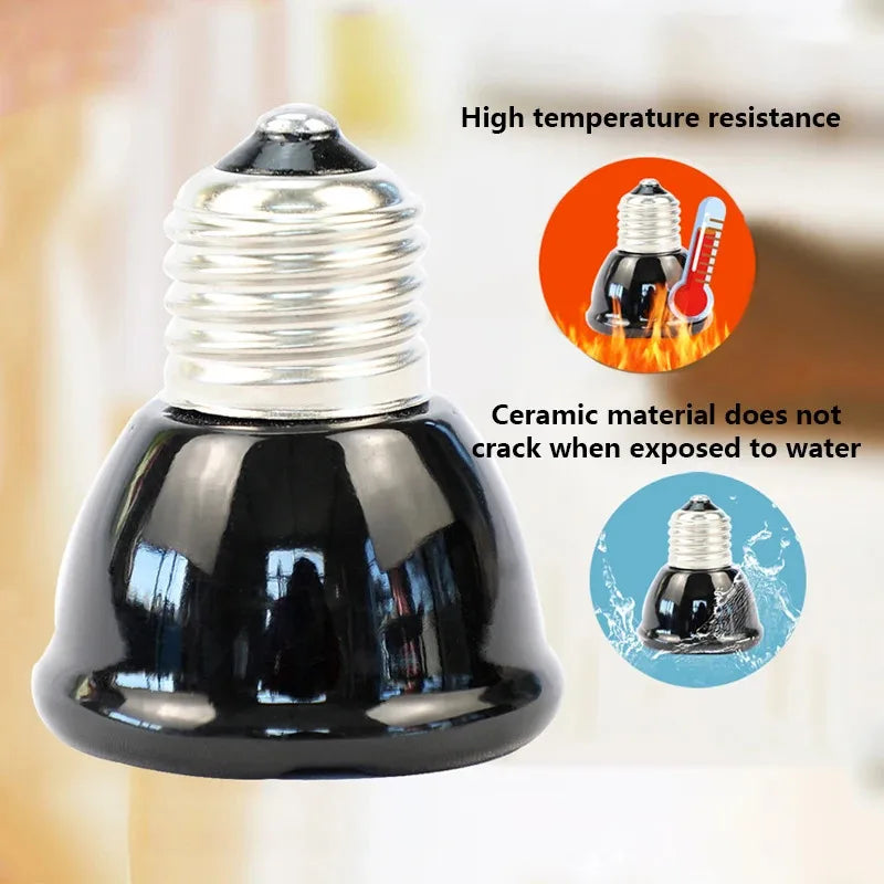 Reptile Ceramic Heating Bulb Infrared Heat - ProPawPet.com