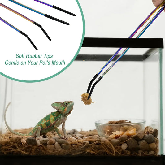 Reptile Feeding Tongs 2 Pack - 10.6" - ProPawPet.com