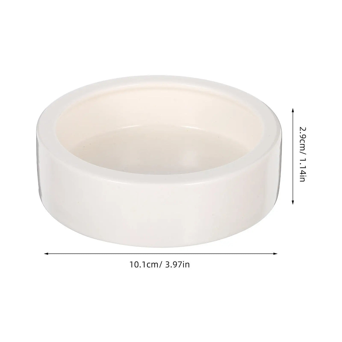 Heavy Duty Ceramic Reptile Feeding Dish Set – 2 Colors
