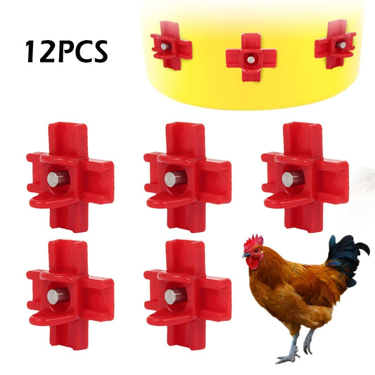 12 pcs Automatic Chicken Waterer Hens Quail - ProPawPet.com