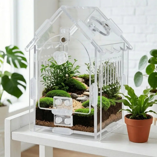 Portable Jumping Spider Enclosure Front - ProPawPet.com